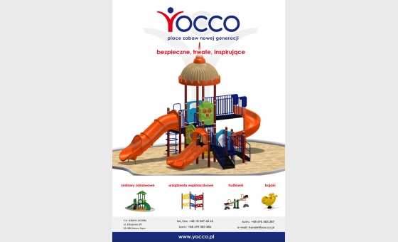 Reklama prasowa Yocco