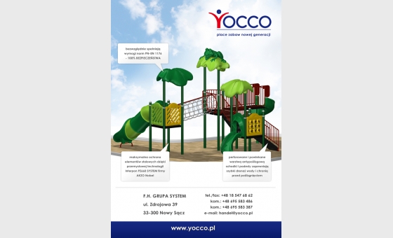 Reklama prasowa Yocco