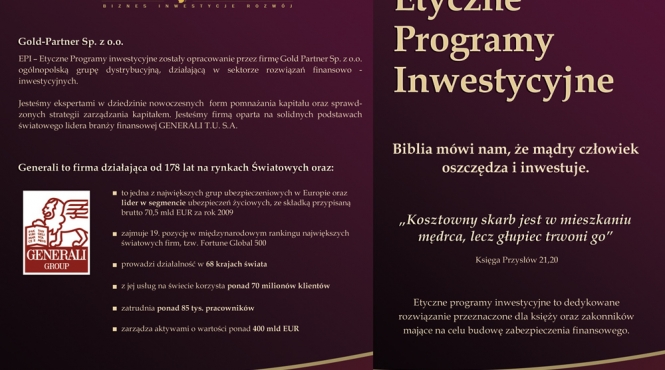 Folder reklamowy